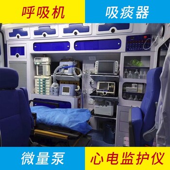 长沙正规救护车出租接送患者120医疗护送,救护车护送