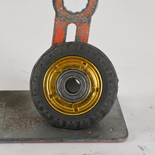 安徽中型金灰橡胶轮价格图片2
