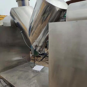 回收中药混合机回收15吨真石漆混合机