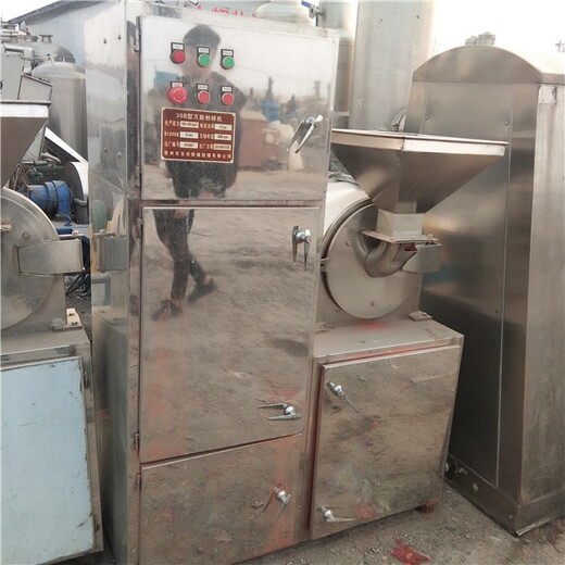济南哪里回收中药粉碎机回收不锈钢粉碎机