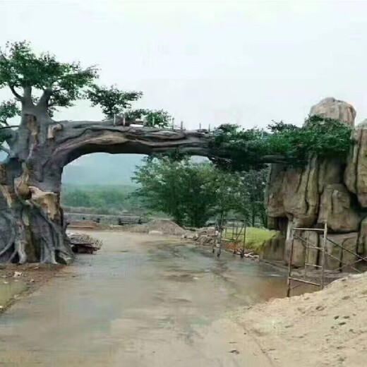 忻州旅游区假树门口造景工程