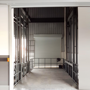 石家庄工厂定制3吨链条式货物升降平台厂房简易载货电梯