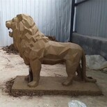 河北动物狮子雕塑尺寸,喷漆狮子雕塑图片0