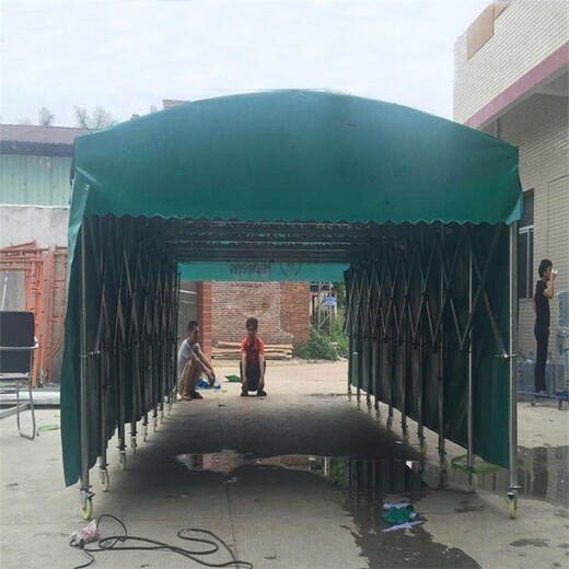 智晟移动雨棚,广州番禺小型仓储户外大排档棚