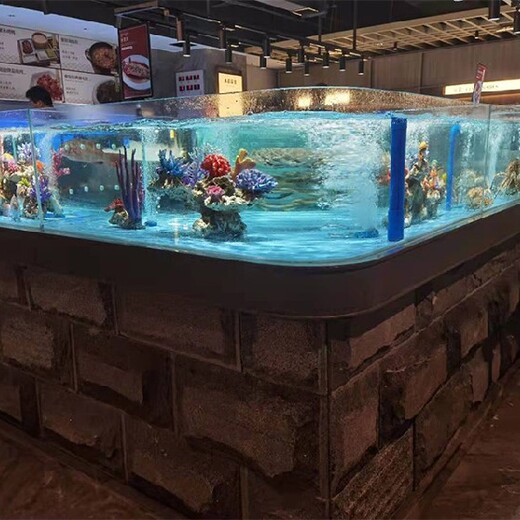 家家乐海鲜池广州海鲜池制冷机,玻璃海鲜池
