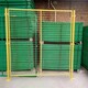 仓库隔离防护围栏-快递分拣围栏网黄色绿色产品图