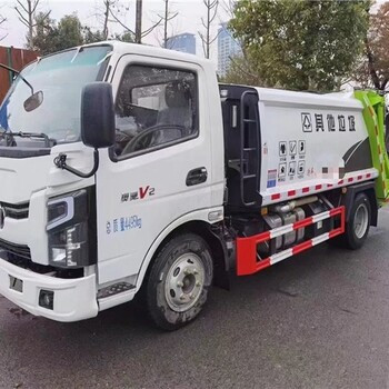 10噸東風(fēng)壓縮式垃圾車,8方壓縮垃圾車