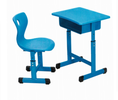 萊蕪大專院校學生教室單柱升降課桌凳加工定制眾思創家具
