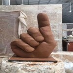手掌雕塑造型广场中心创意玻璃钢雕塑摆件手雕塑泥稿
