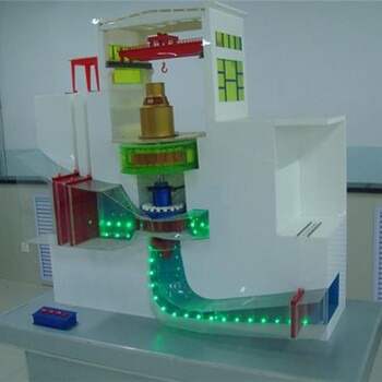 供应水轮机模型，水力发电模型，水电站模型