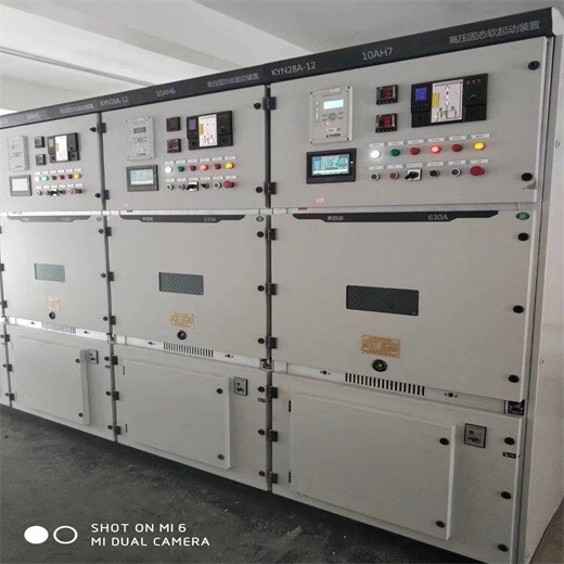 排涝泵站用高压固态软启动柜电机启动电流10KV软启动柜