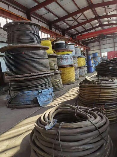 工业废旧电缆工程剩余电缆回收电话,本地回收电线电缆