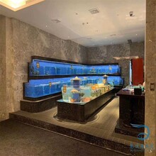 酒店高檔海鮮缸增城海鮮池設計圖片圖片