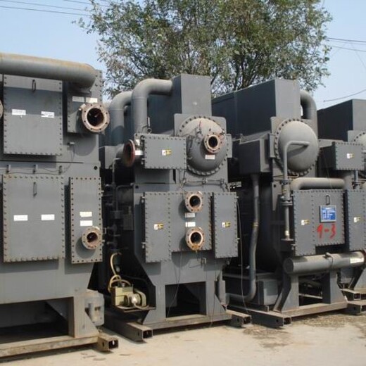 杭州桐庐县二手冷冻机设备回收回收溴化锂制冷机报价,溴化锂制冷机组回收