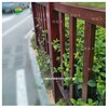 上海水泥仿木纹栏杆来图定制,仿木纹护栏