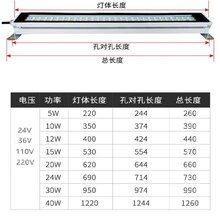 生产LED机床工作灯24V220V金属防爆报价