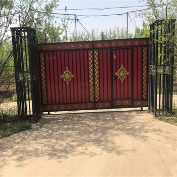 天津津南中式鐵藝大門批發(fā)供應(yīng)