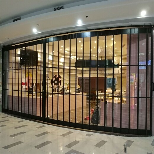 天津武清商场水晶门材质,水晶卷帘门