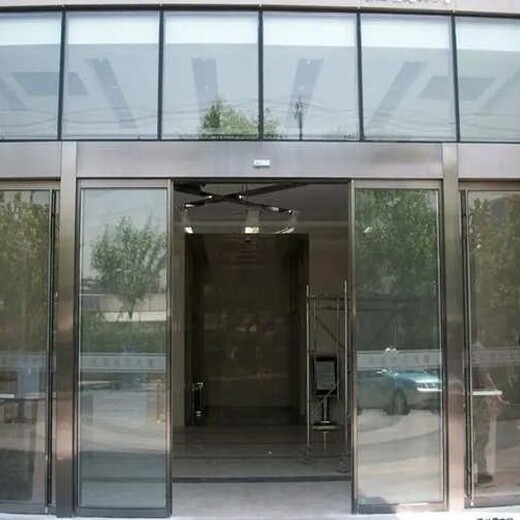 天津大港黑框玻璃门