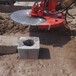 承德小型挖机改装岩石锯配件液压锯