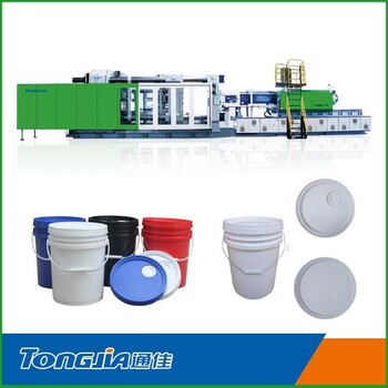 通佳塑料桶生产设备,涂料圆桶机器设备通佳涂料桶生产设备型号