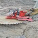 承德大型挖机改装岩石锯价格挖改锯