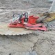 挖机改装岩石锯图