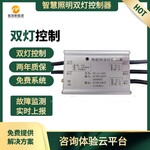 双灯控制器远程路灯控制手机电脑操作故障主动上报4G通信