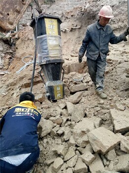 新疆阿拉尔电子愚公斧液压撑石机功能分裂机