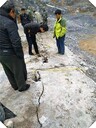 自貢愚公斧液壓劈裂棒破石機