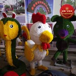 淮北市周年节庆旅游文化绿雕设计厂商轩轩景观