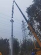 四川耐用电力钢管杆架设方案电力钢管杆多少钱图片