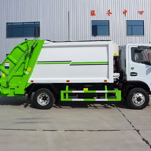 滨州5吨压缩式垃圾车生产厂家后装式压缩垃圾车
