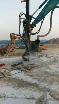 抚州挖掘机安装潜孔钻机厂家
