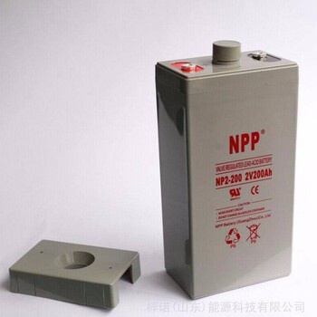 NPP耐普蓄电池NP2-200Ah铅酸免维护2V200AHUPS/EPS电源应急储能