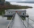 中大泵业取水泵船,蚌埠河流浮船泵站设计