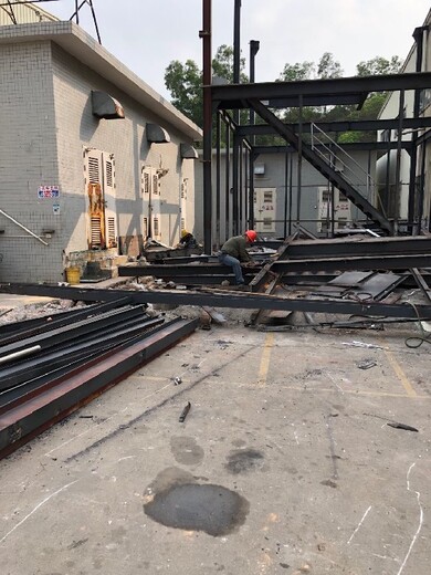 中山承接钢结构厂房建筑拆迁拆除厂家,钢结构拆除回收