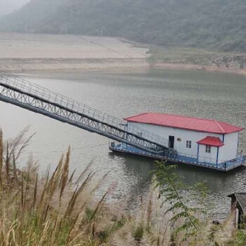 中大泵业浮坞泵站,阜阳水库浮船泵站设计