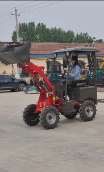 西藏中首重工电动铲车装载机用途新能源电动小铲车