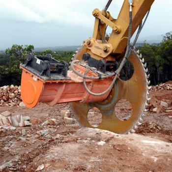 张家口挖掘机改装岩石切割锯生产厂家