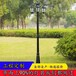 欧式庭院灯（led户外防水别墅园林庭院灯）双头高杆3米小区路灯