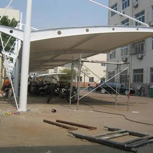 上海小区膜结构停车棚规格
