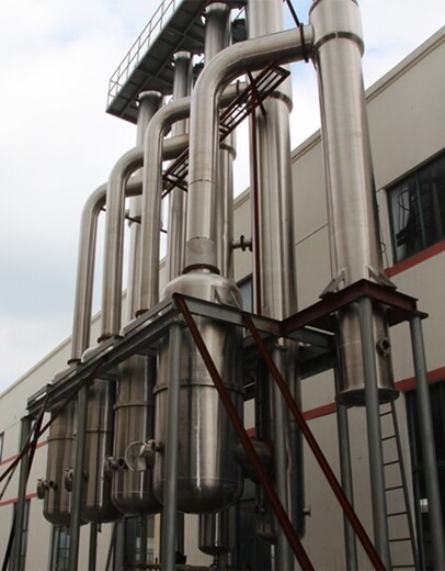 朔州市回收MVR蒸发器收购钛材强制循环蒸发器