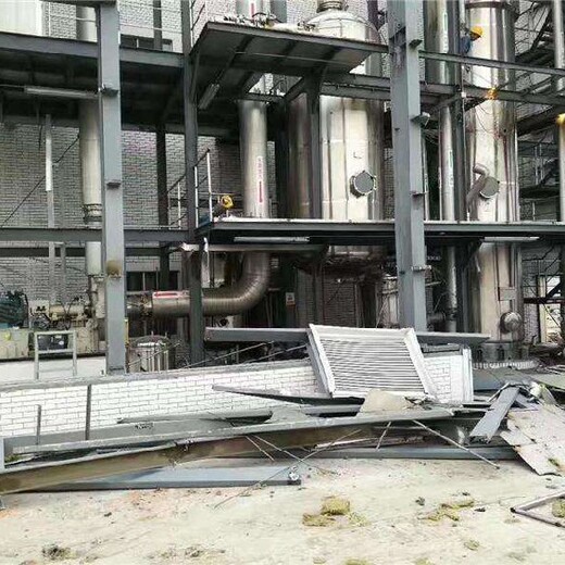 长春市回收钛材强制循环蒸发器废水除盐蒸发器拆除公司