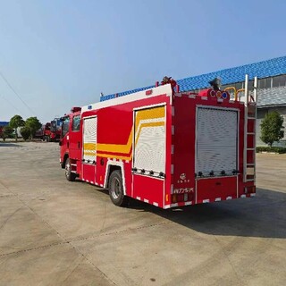自贡五十铃水罐消防车,消防洒水车图片5
