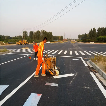 温州道路热熔标线