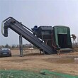 河北礦粉拆箱卸車機雙除塵粉煤灰中轉卸車機水泥卸集裝箱的機器圖片