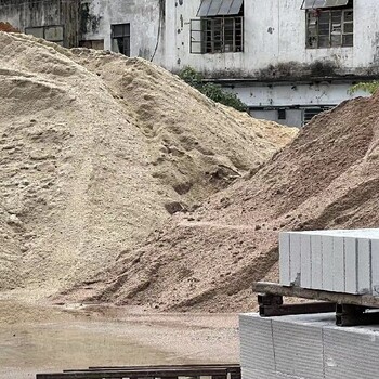 深圳本地建筑沙子多少钱,粗沙