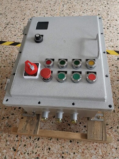 防爆电源插座箱IIBT6立式IP65EX检修钢铁厂,插座箱