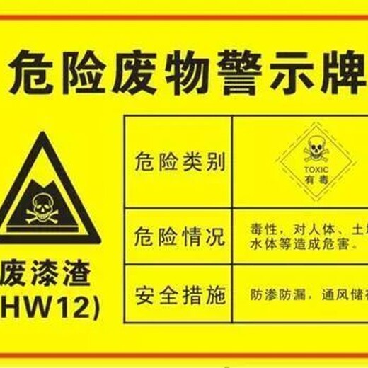 危废处理回收公司,上海长宁废油漆桶处理公司